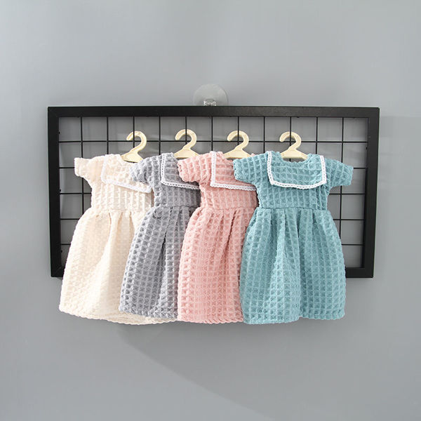 Imagen de TOALLA DE COCINA ESTILO VESTIDO NIÑA