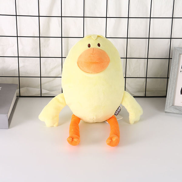 pollito de peluche