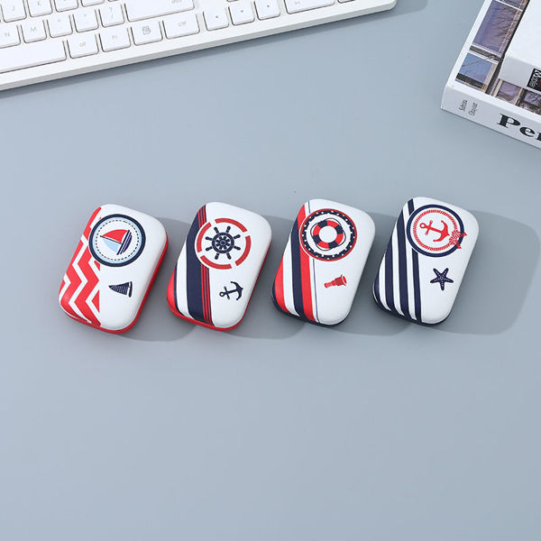 Imagen de ESTUCHE PARA LENTES DE CONTACTO SERIE NÁUTICA