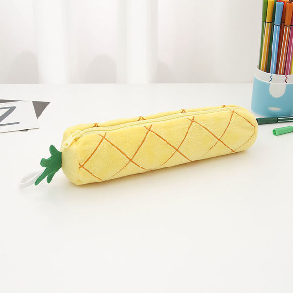 Imagen de BOLSO LÁPIZ COLECCIÓN FRUTAS (PIÑA)