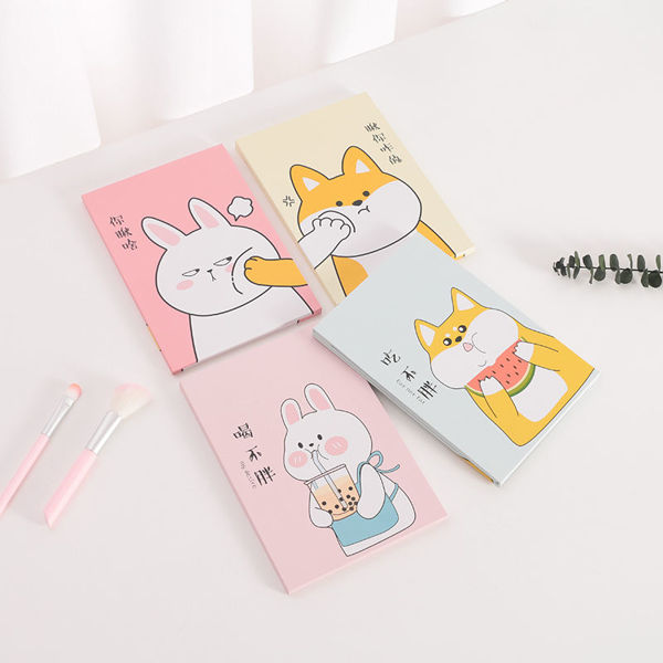 Imagen de ESPEJO DE PAPEL PORTÁTIL ADORABLE FOODIE PATTERN