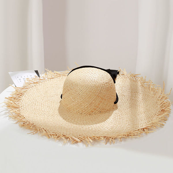 SOMBRERO PARA EL SOL DE ALA ANCHA (BEIGE)