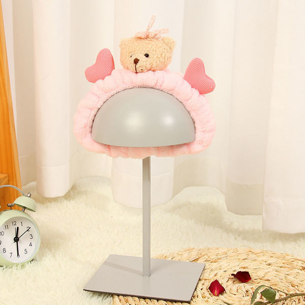 Imagen de BANDA PARA SECAR EL CABELLO FORMA DE OSO (ROSA)