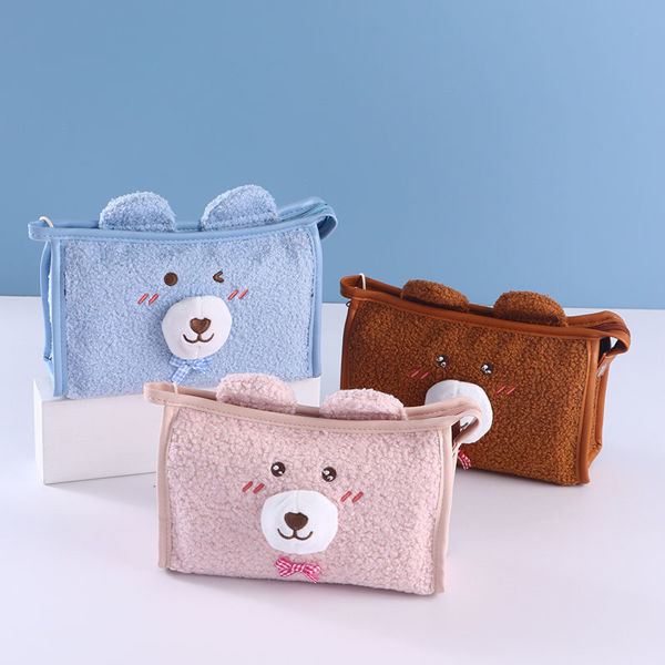 Imagen de BOLSA DE COSMÉTICOS DE FELPA DE OSO