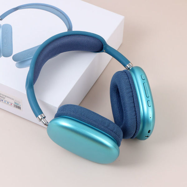 Imagen de AUDIFONOS INALÁMBRICOS (AZUL) -TM-078