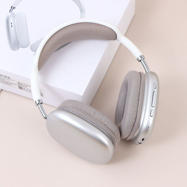 Imagen de AUDIFONOS INALÁMBRICOS ESTILO (PLATA) -TM-078