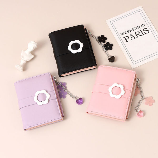 Imagen de LINDO MONEDERO PLEGABLE DE HEBILLA PARA DAMAS
