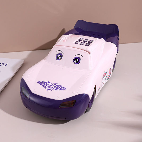 Imagen de ALCANCÍA COCHE DE CARRERAS (GATITO)