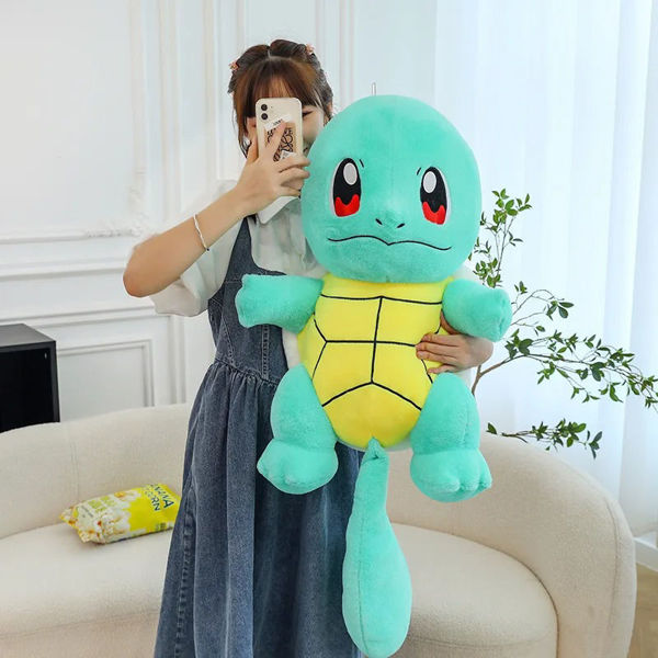 Imagen de PELUCHE SQUIRTLE VERDE 90CM